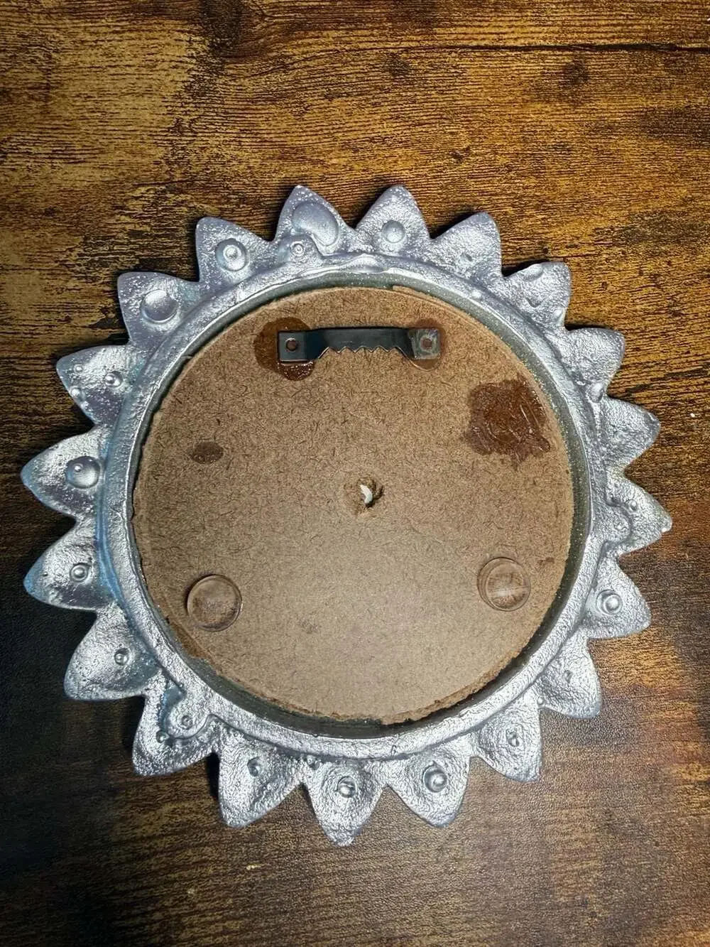 Handmade silver and gold celestial Sun Decorative Wall Mirror